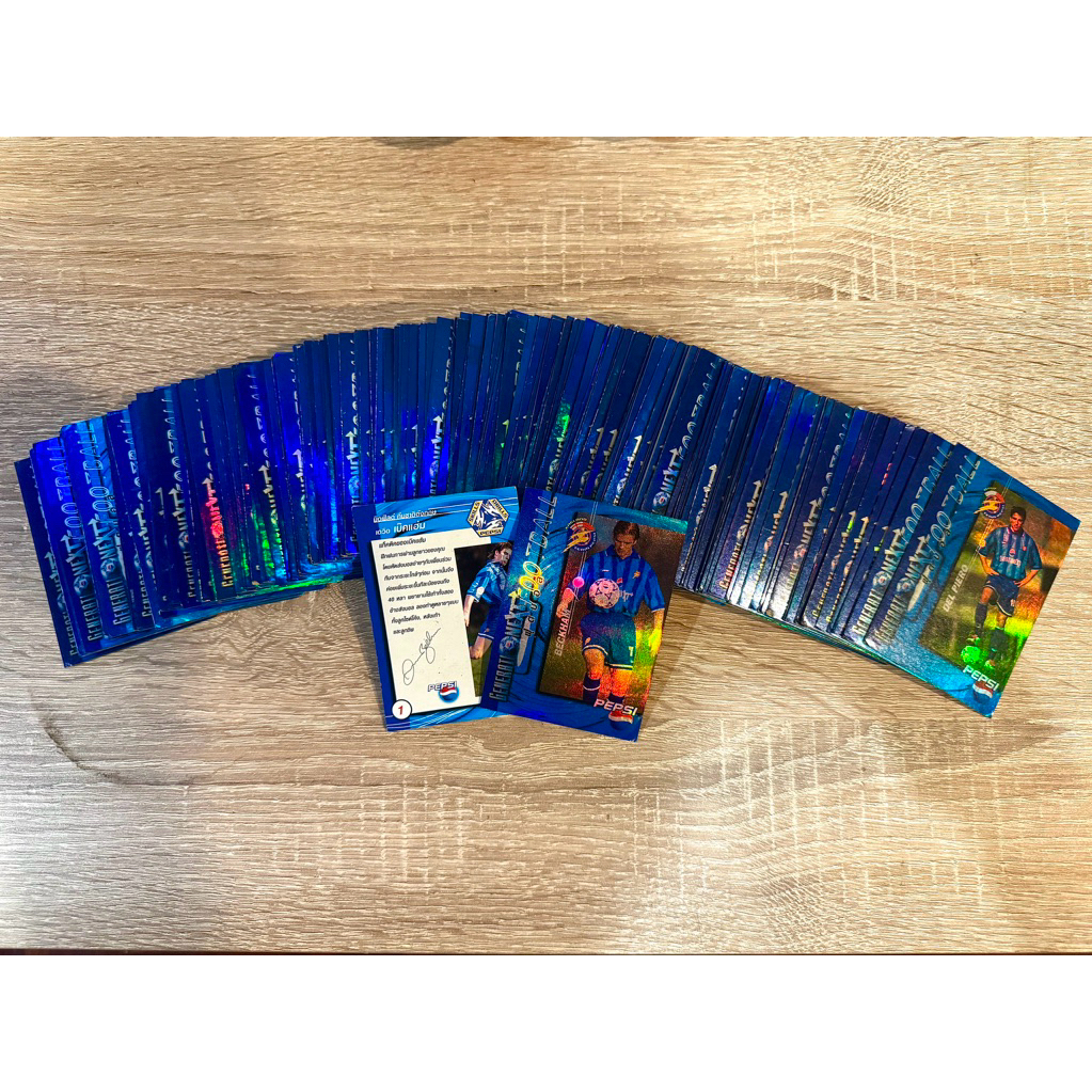 (SALE 500 !! ใส่ Code) การ์ดสุ่ม PEPSI GENERATION NEXT 1998 CARD สุ่มมี 10, 20, 30, 40, 66 ใบ สภาพดี