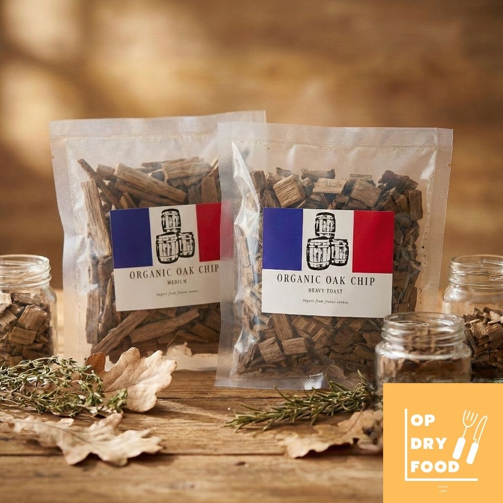 Organic France oak chip เกล็ดไม้โอ๊คธรรมชาติจากฝรั่งเศษ