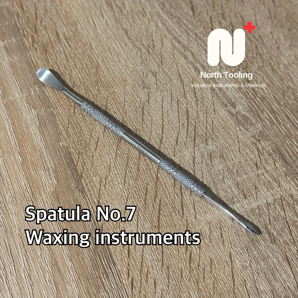 Spatula No.7 Waxing instruments อุปกรณ์สแตนเลส สำหรับงานปาดและผสมวัสดุ