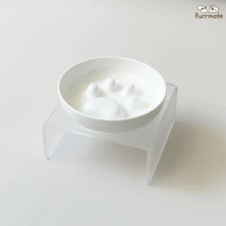 ชามแมวเซรามิกสำหรับสัตว์เลี้ยงแบบชะลอการกิน [ตัวเลือกแบบ DIY จับคู่เอง ] Ceramic Slow Feeder Bowl for Pets