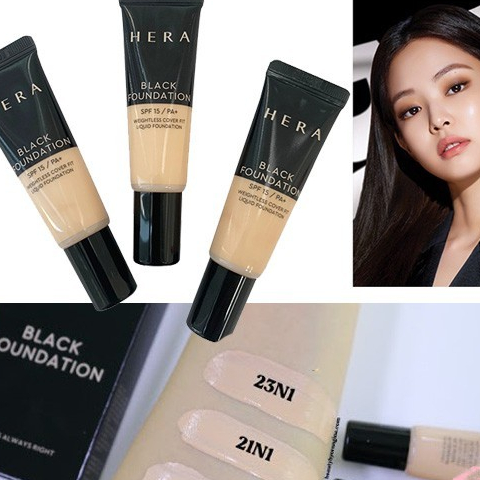 แบ่งขายรองพื้นเกาหลีสุดปัง HERA BLACK FOUNDATION