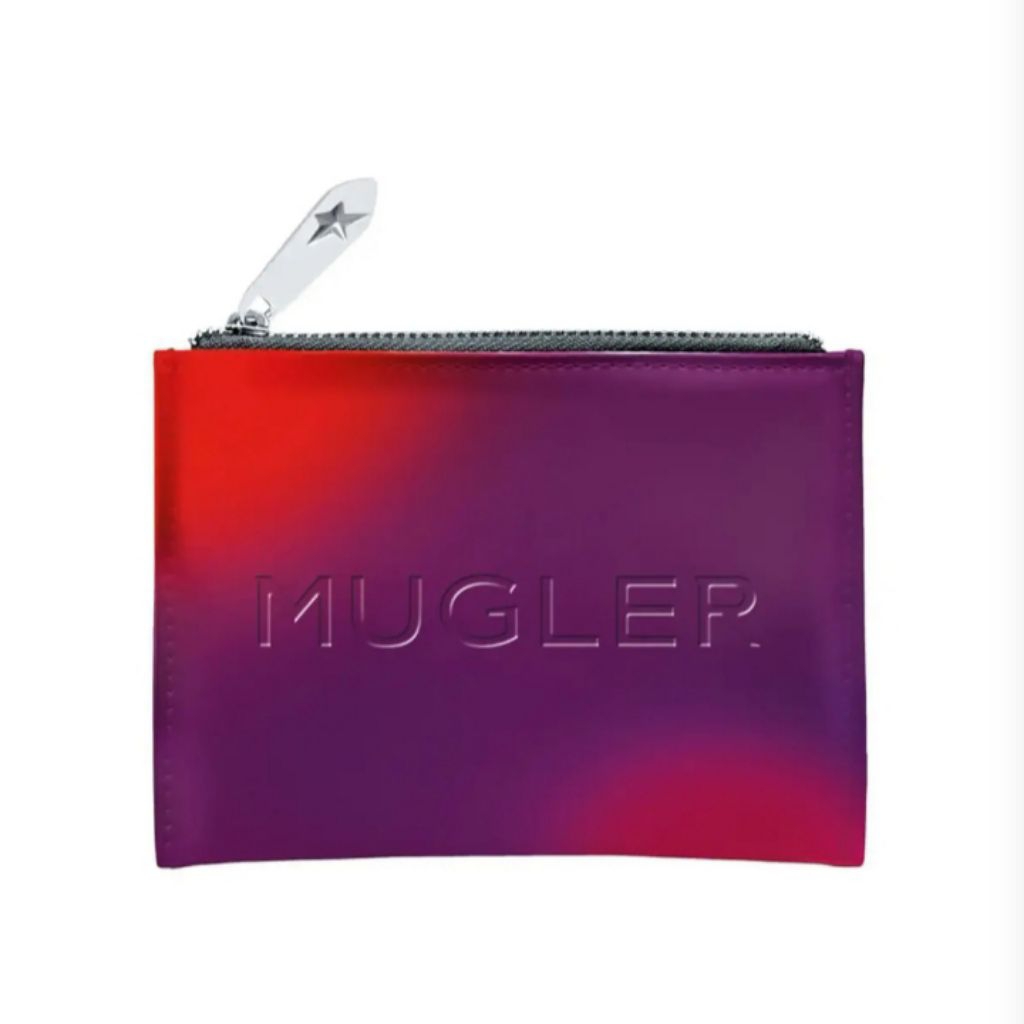 MUGLER ALIEN HYPERSENSE SMALL ZIPPER POUCH (กระเป๋าสตางค์+pouch)