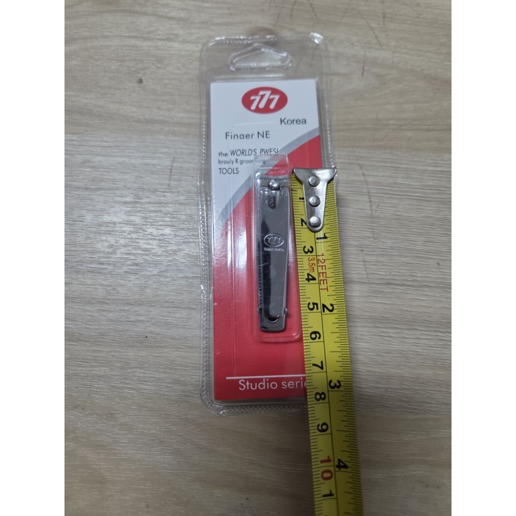 กรรไกรตัดเล็บ 777   Finaer NE 777 Korea  Studio Series : *ขนาดใหญ่*  สินค้าเกาหลี ยาว 7.5cm.คุณภาพดีเยี่ยม ไม่เป็นสนิม ราคา ถูกที่สุด ดีลบีเคเค แกลเลอรีภาพที่ 6