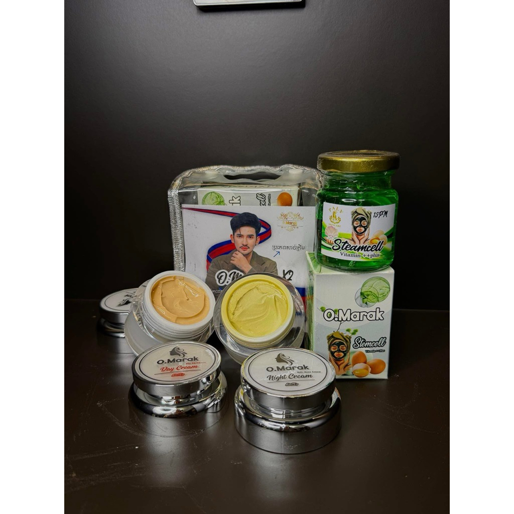 คริ่มทากน้าOMARAK.Day&Night cream(ยกเซ็ต3ชิ้น)