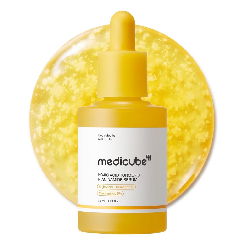 Medicube Kojic Acid Serum 30ml ซีรั่มเกาหลีลดรอยสิวอย่างเห็นผล รอยแดงจากสิวอักเสบหายเร็ว ควบคู่แคปซูลเพิ่มความเด้งของผิว