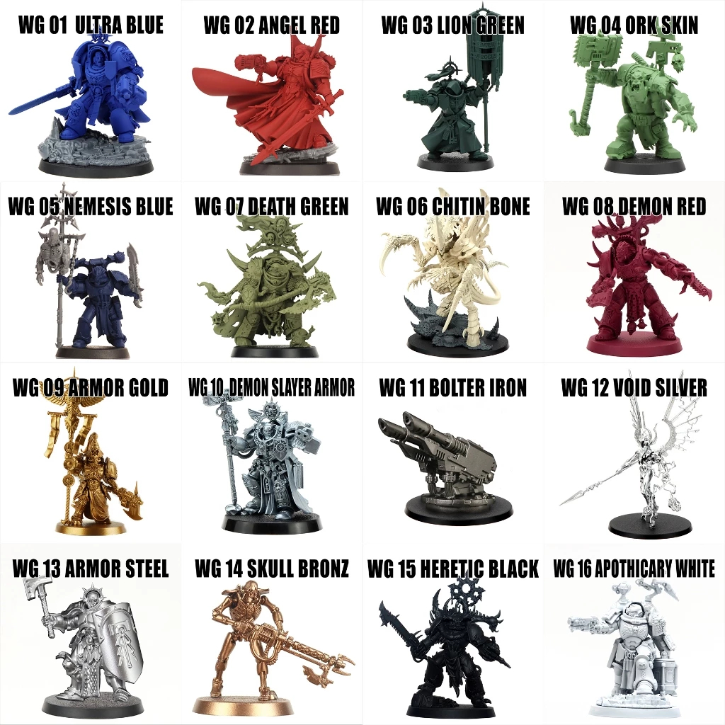 WG1-WG19 max color สีพ่น WAR HAMMER กันดั้ม รถถัง อาร์ททอย พลาสติกโมเดล สีผสมสำเร็จพร้อมใช้งาน