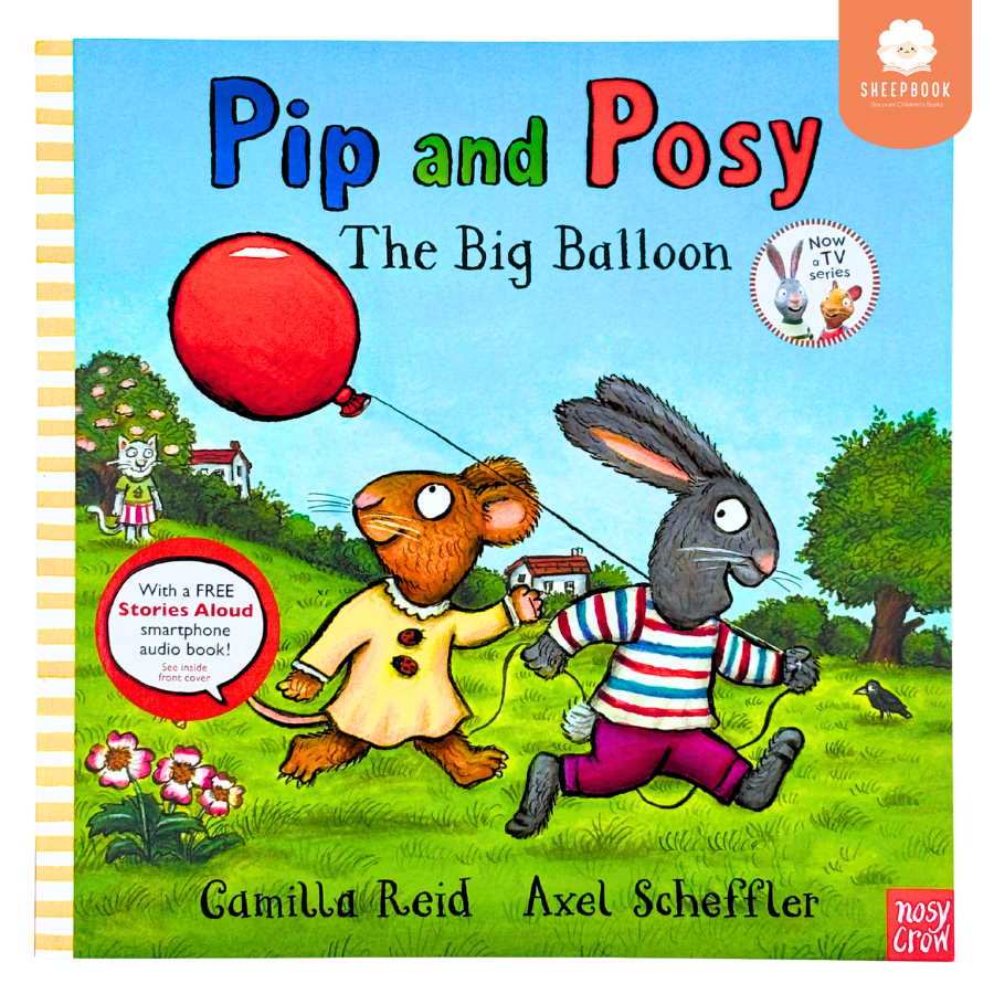 นิทานปกอ่อน Pip and Posy: The Big Balloon ภาพสวยD1F1