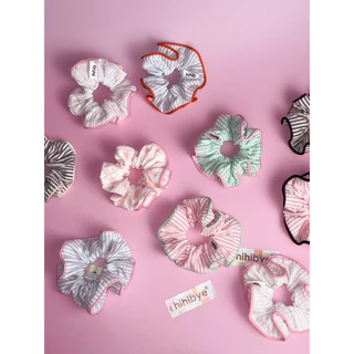 ยางรัดผมผ้าคอตตอน | Hihibye scrunchie