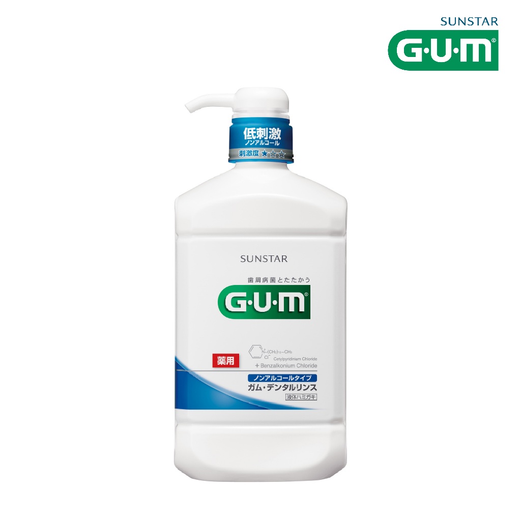GUM DENTAL RINSE WN น้ำยาบ้วนปากกัม เดนทัล รินส์ ดับเบิลยูเอ็น