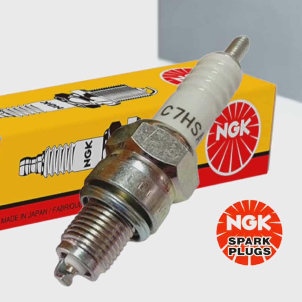 หัวเทียนของแท้ NGK เบอร์ C7HSA ของแท้มีปลอก ใบรับประกัน