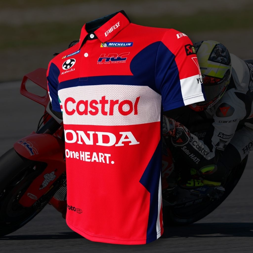 เสื้อPolo MotoGP ทีม ฮอนด้า HRC คาสตรอล 2025 #MG0200 รุ่น โจน เมียร์#36 ไซส์ S-5XL ราคา ถูกที่สุด ดีลบีเคเค แกลเลอรีภาพที่ 3