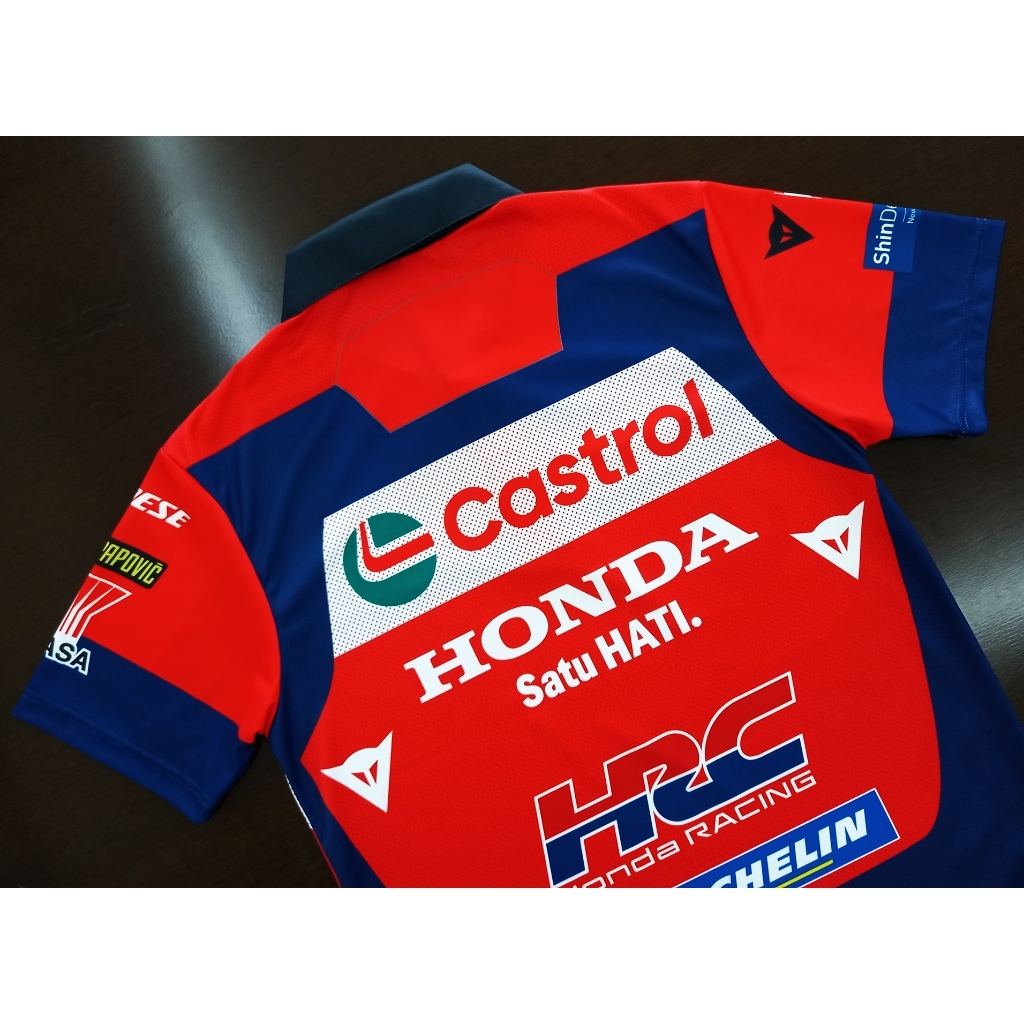 เสื้อPolo MotoGP ทีม ฮอนด้า HRC คาสตรอล 2025 #MG0200 รุ่น โจน เมียร์#36 ไซส์ S-5XL ราคา ถูกที่สุด ดีลบีเคเค แกลเลอรีภาพที่ 5