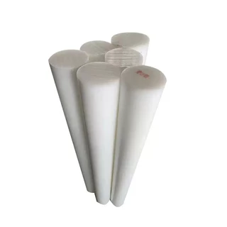 ปอมแท่ง POM Rod Plastic (สีขาว / สีดำ) ขนาดโต 6 8 10 12 15 20 มม. ความยาว 250 , 300 , 500 มม. ปอมแท่งกลม ปอมพลาสติก