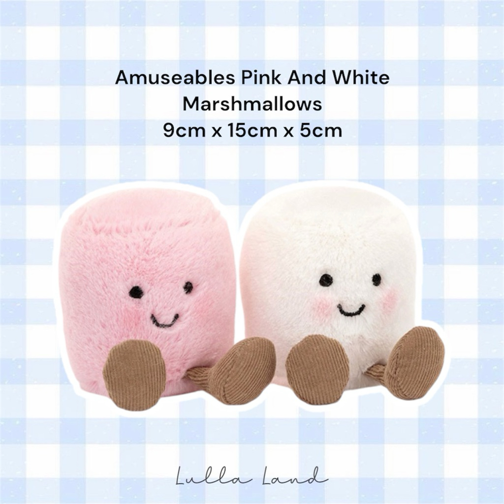 ส่งด่วน🛵💨แท้💯% Amuseables Pink And White Marshmallows