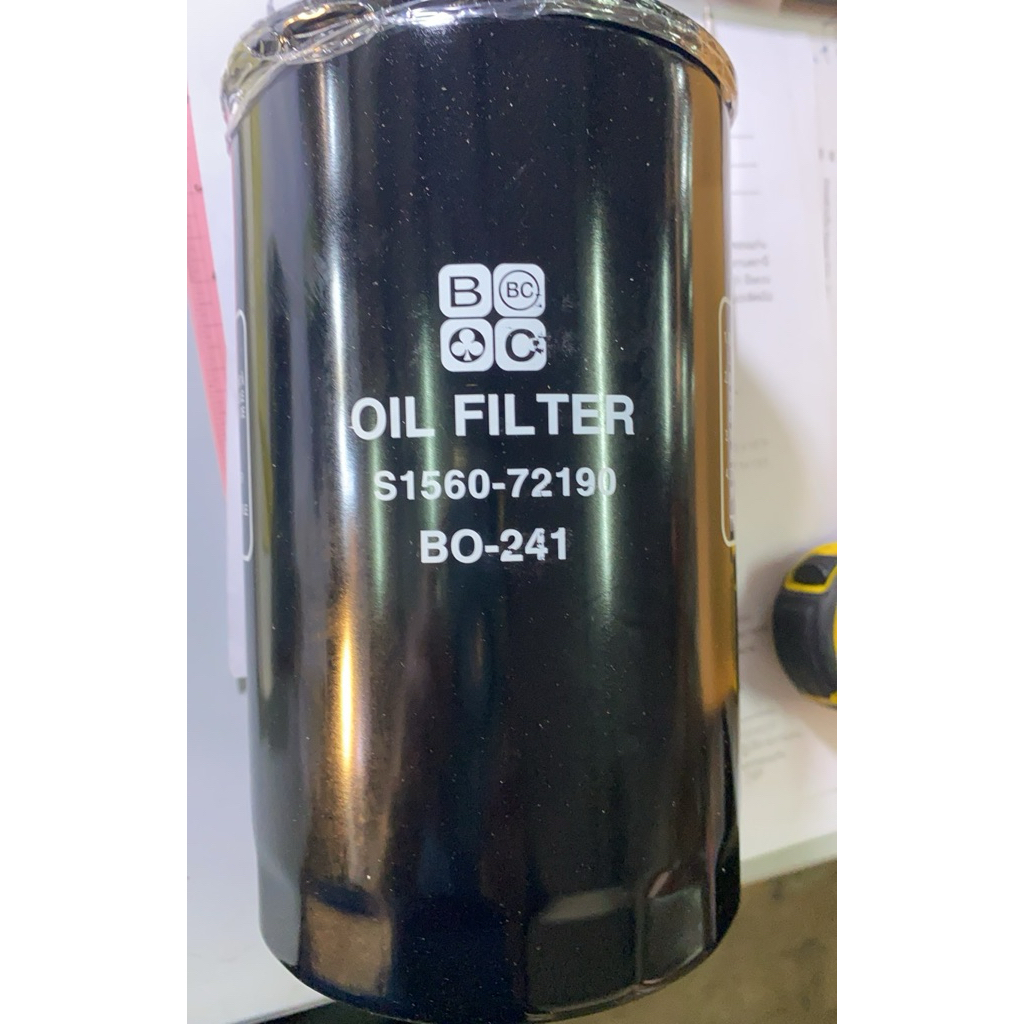 กรองน้ำมันเครื่อง (BO241) รุ่น JO8C,FC9J,FG8J,AO9C HINO #156072190BC