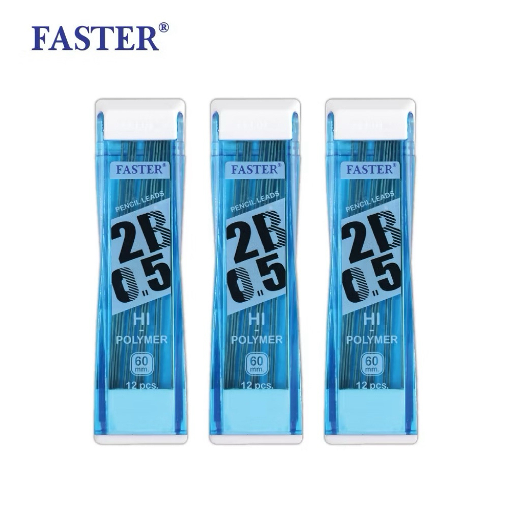 FASTER (ฟาสเตอร์) ไส้ดินสอกด 0.5 mm. 2B