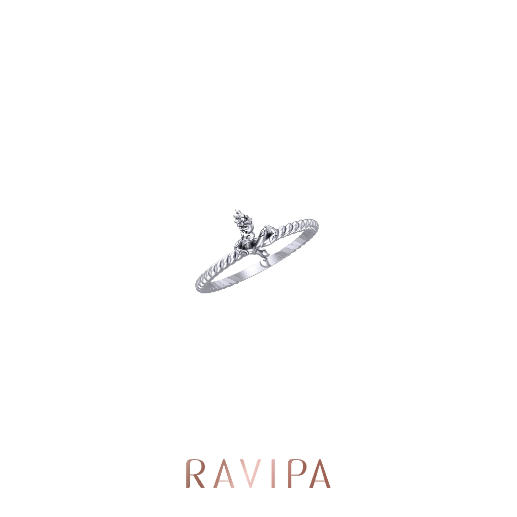 RAVIPA | NAGA Ring (Silver) - แหวนพญานาคราช