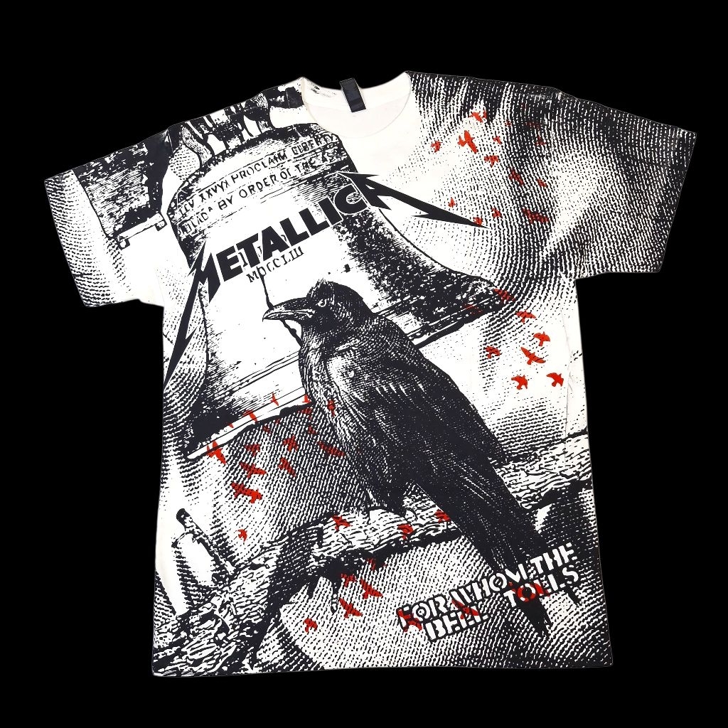 เสื้อวง Metallica OVP ลาย Justice มือ 1 ลิขสิทธิ์แท้นำเข้า