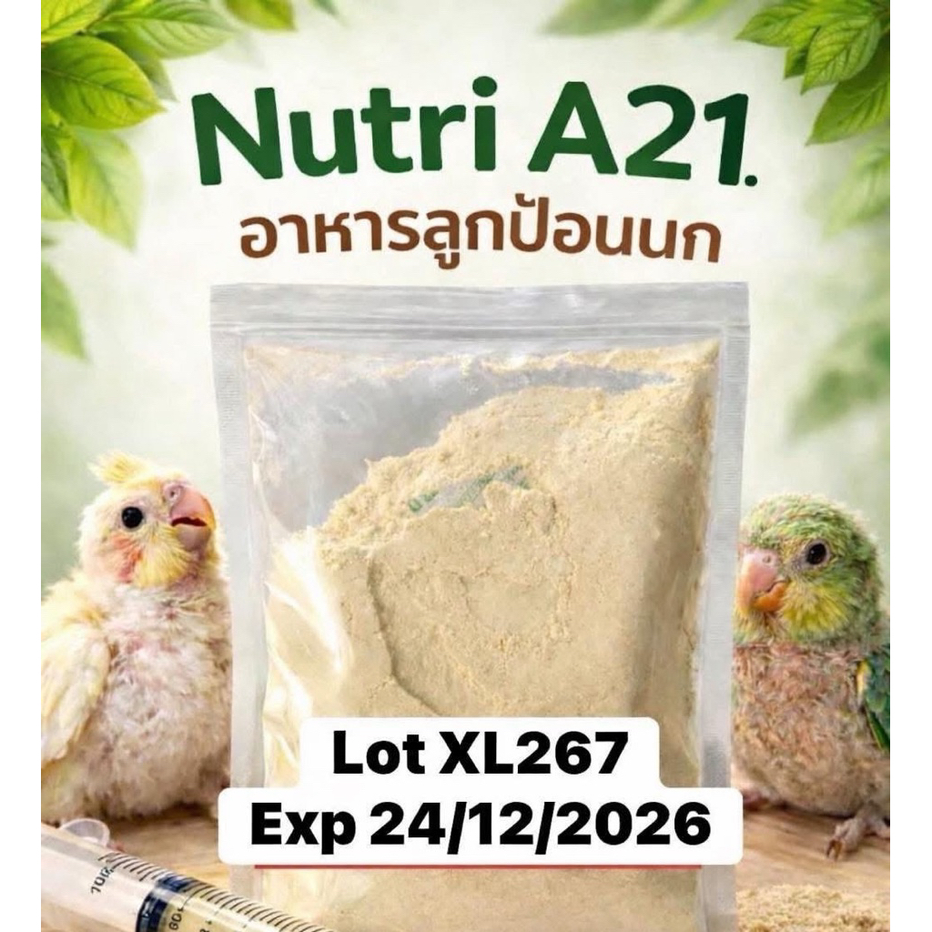 Nutribird A21 อาหารลูกป้อนนกแก้ว
