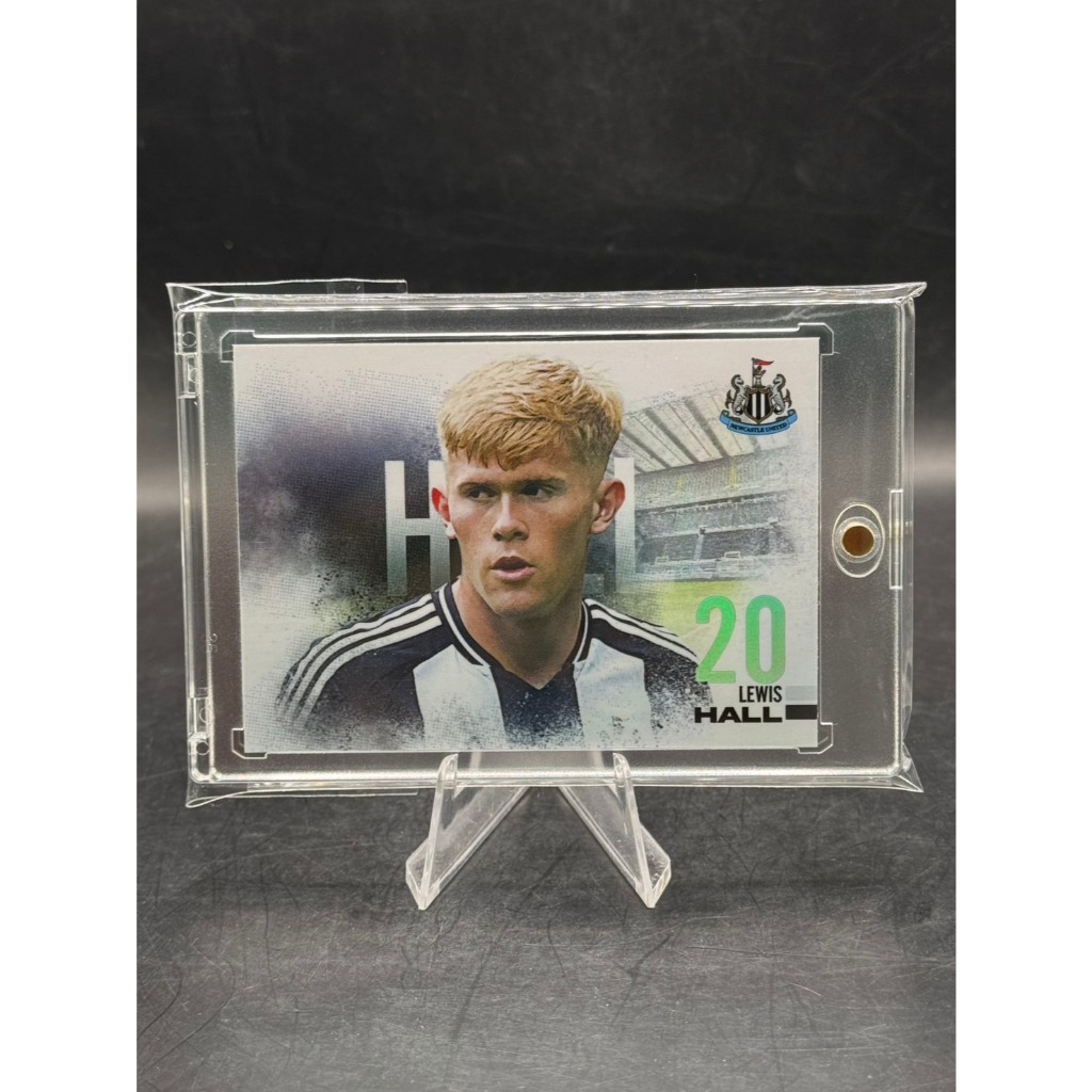 2025 Futera Newcastle United Lewis Hall 1/1 Masterpiece #NFXL04 (One of One)