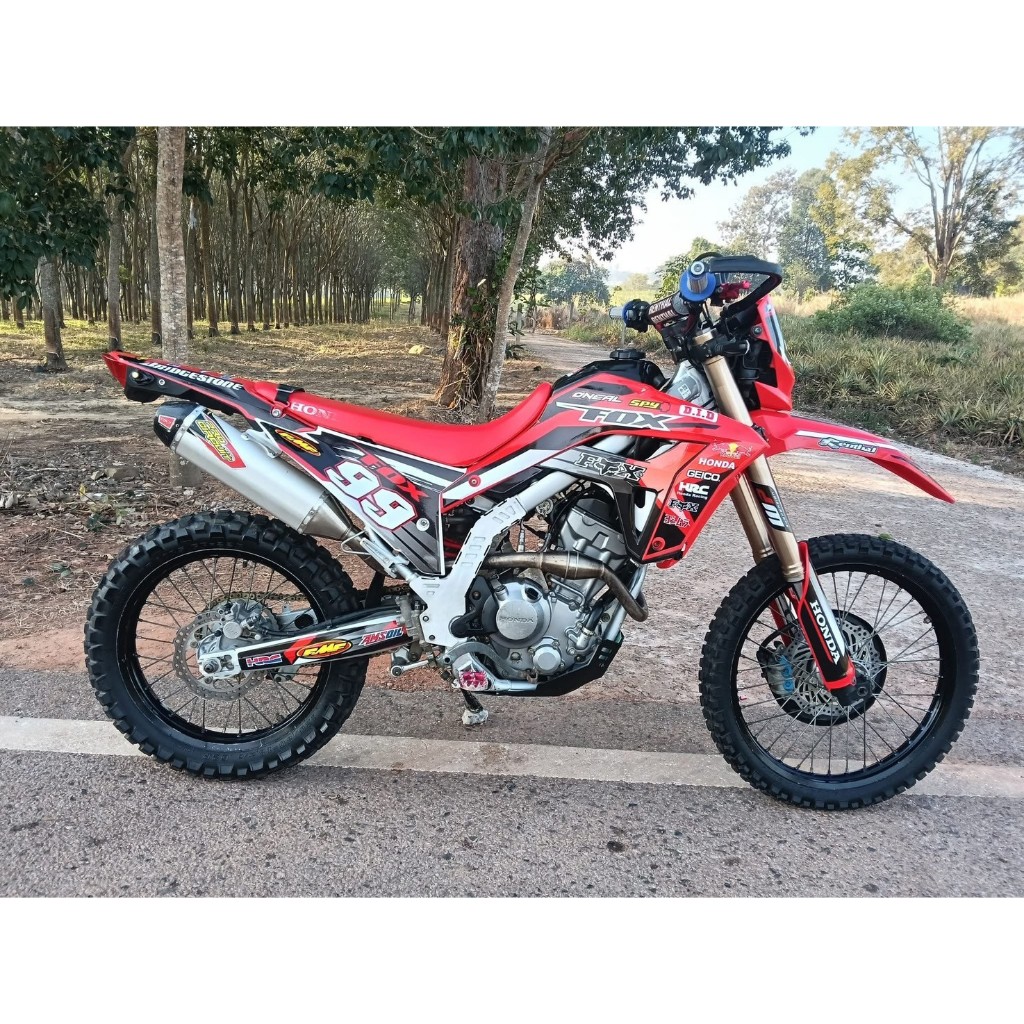 การ์ดเฟรม YAMOTO สำหรับ HONDA CRF 300L / 300 Rally / Frame Guard - รูปที่ 5