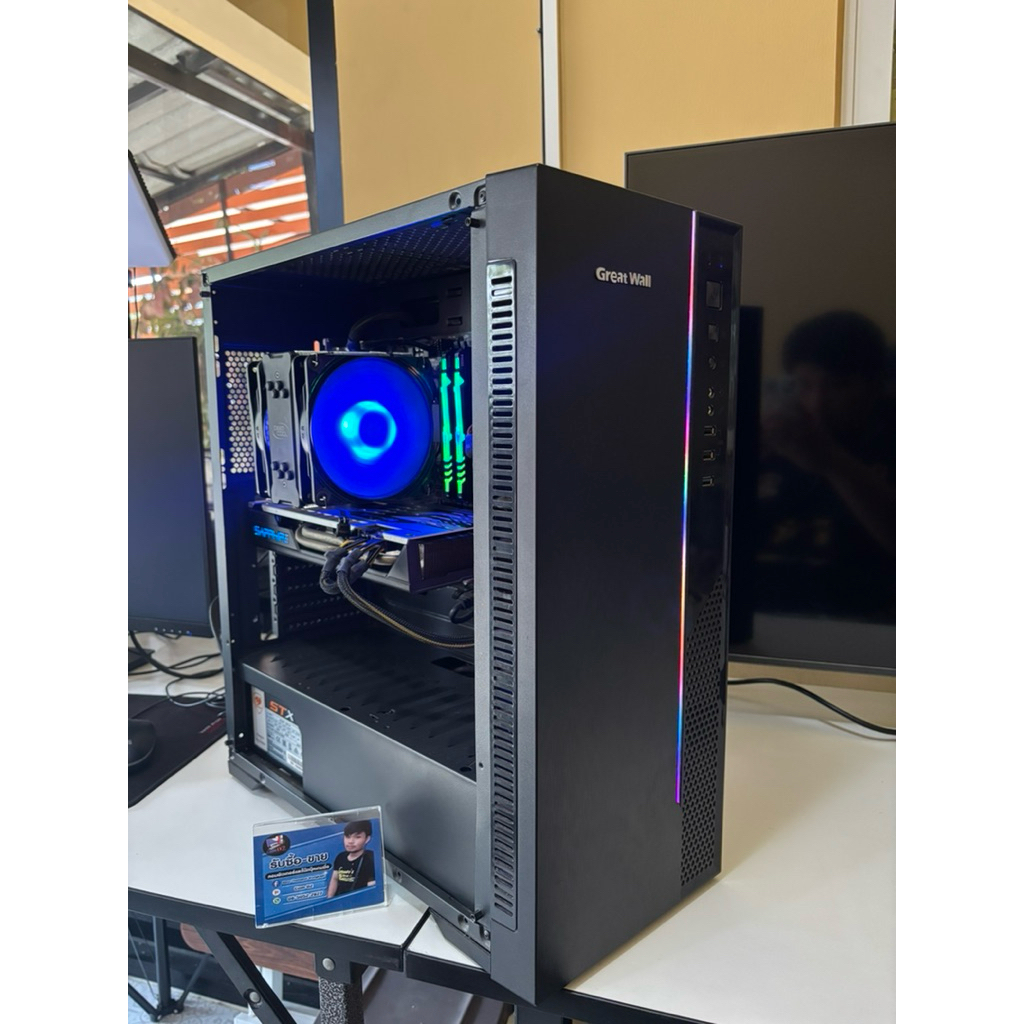 ขายคอมสเปคแรงเล่นได้ทุกเกม R5 2600 + RX 580 8 GB