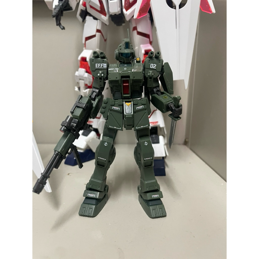 Hg Gm spartunงายจีน มือ2 ติดดีคอลทำสี(ไม่มีกล่อง)