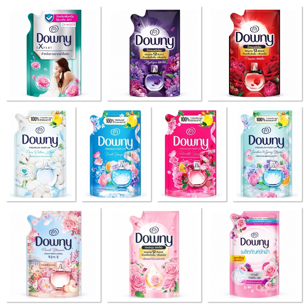 [มีหลายแบบให้เลือก] Downy ดาวน์นี่  น้ำยาปรับผ้านุ่ม 470-490มล. น้ำยาซักผ้า 460มล.