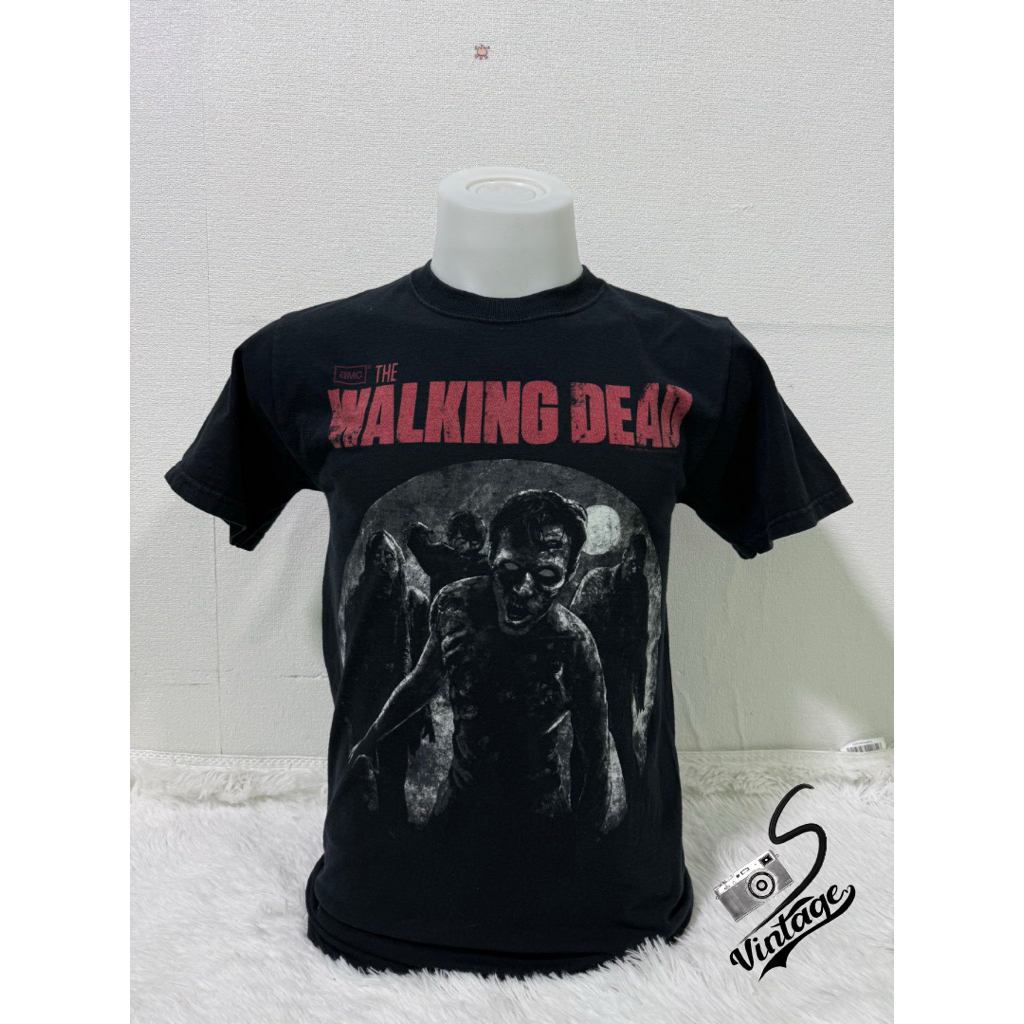 เสื้อหนังThe walking dead sizeS