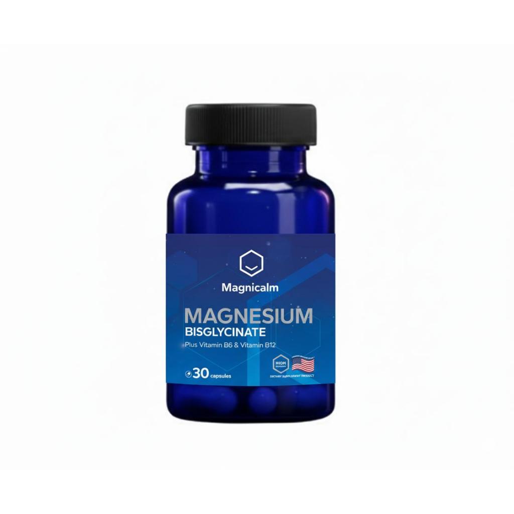 Magnicalm Magnesium Bisglycinate 30 Capsules