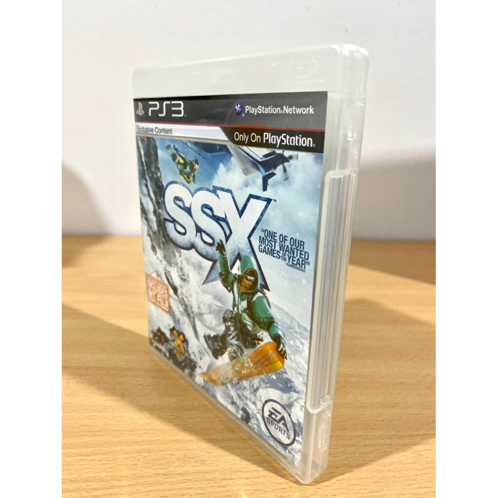 แผ่นเกมส์แท้ สภาพสะสม SSX PS3 Games แผ่นเกม snowboard สกีหิมะ สภาพสวยมาก Z3 ภาษาอังกฤษ โซน 3 เกมส์หา