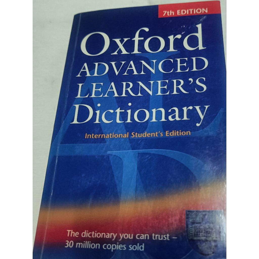 Oxford Advance Learner 's Dictionary