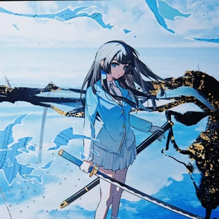MITSUKI x Phuyoon "Yūsui" — The Mysterious Stream แผ่นรองเมาส์ผ้าชนิด Balanced (Uncoated / Limited)