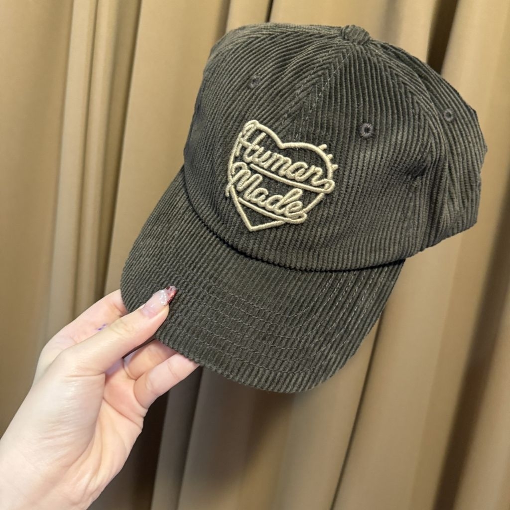 Human Made ❣️6PANEL CORDUROY CAP หมวกลูกฟูก