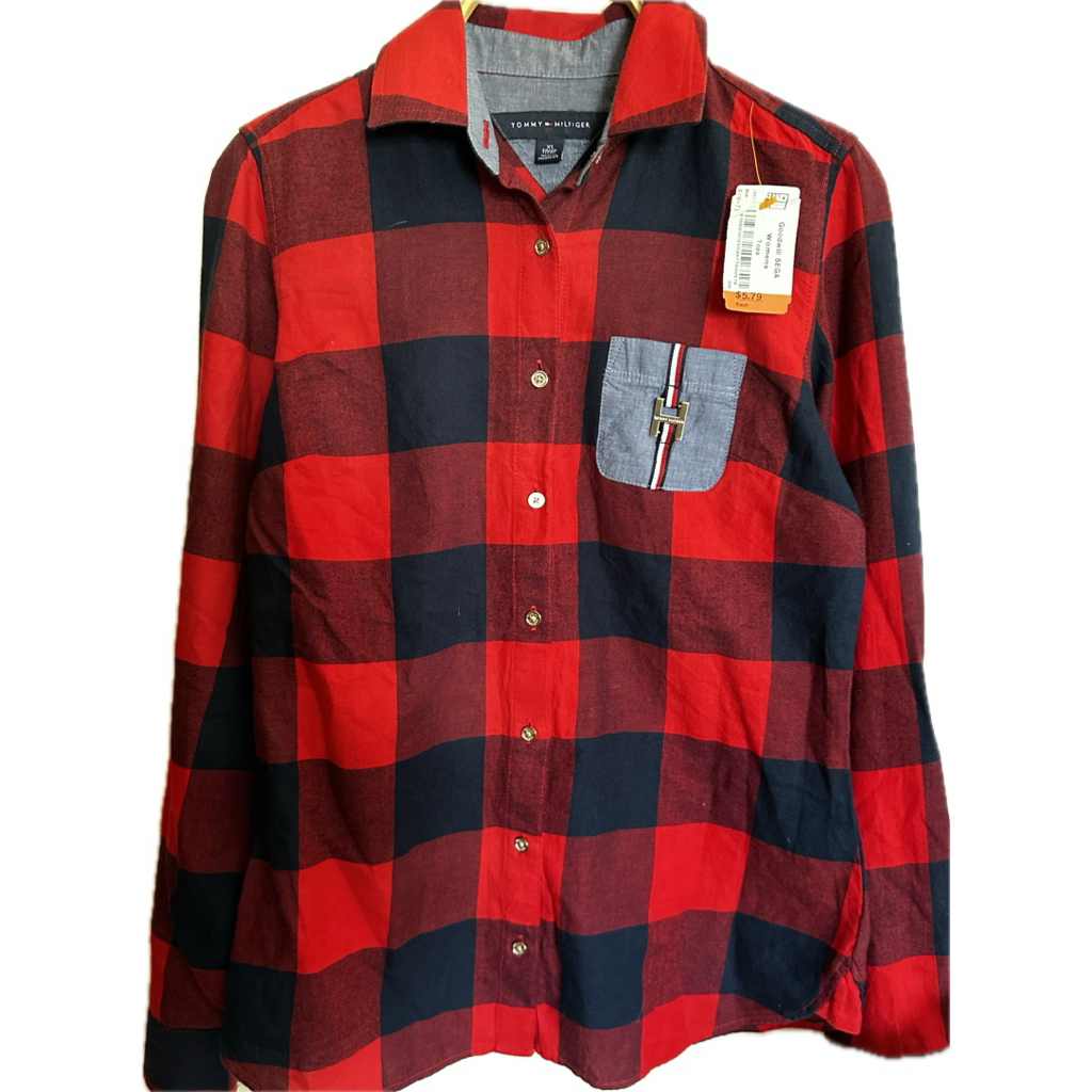 Tommy Hilfiger เสื้อเชิ้ตแขนยาว ❗️ใหม่ป้ายห้อย