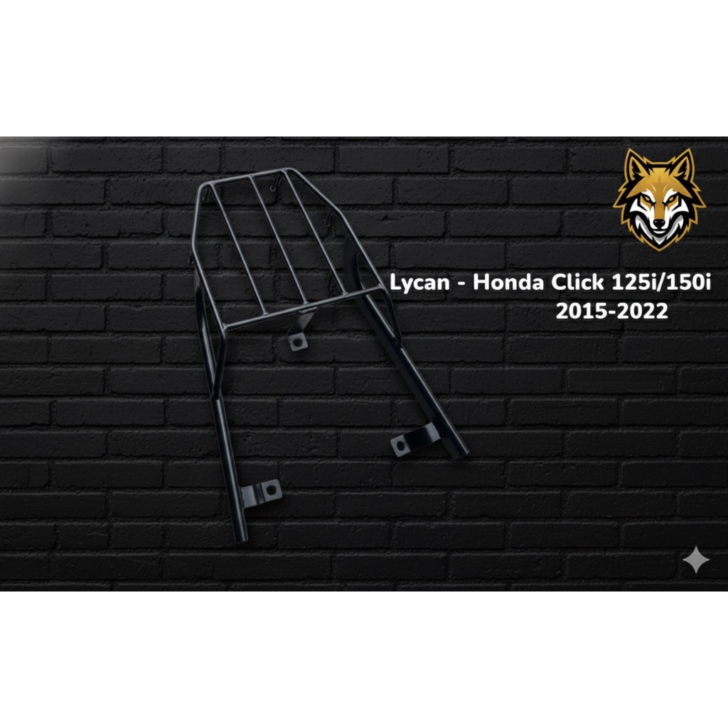 ตะเเกรงท้าย Honda click 125i/150i 2015-2022 ( Honda click 2015-2022) 🏍️m