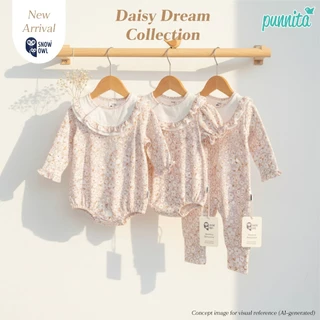 Snow Owl ชุดเด็กผ้าดูดใยไผ่พรีเมียม Bamboo Premium | MagnetBric | Daisy Dream Collection