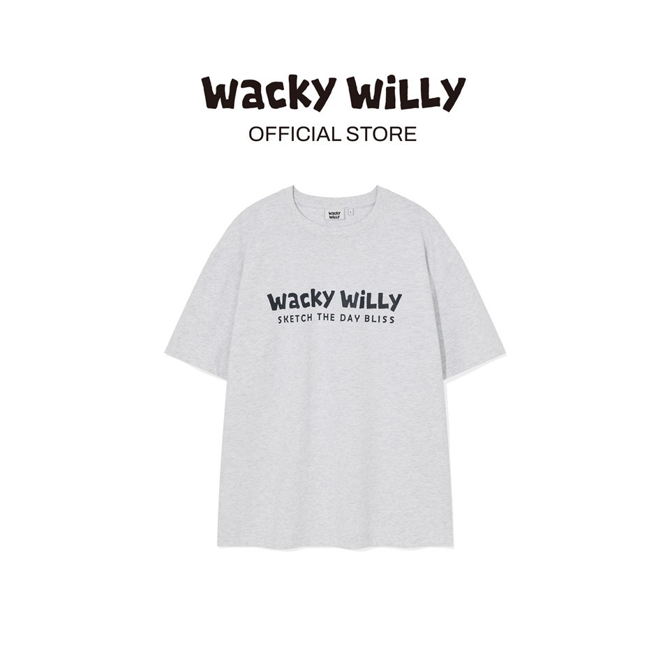WACKY WILLY เสื้อยืดรุ่น Wacky Big Typo Short Sleeve T-Shirt Grey (80051SBTSSU_S6GRXX)