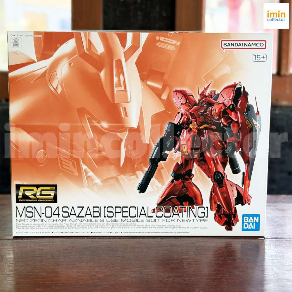 [ พร้อมส่ง ] RG 1/144 SAZABI [ SPECIAL COATING ] - imincollector