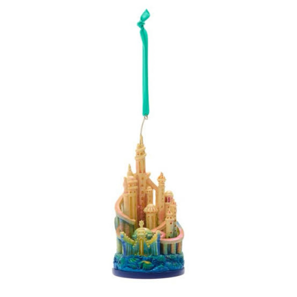 Disney ornament castl collection