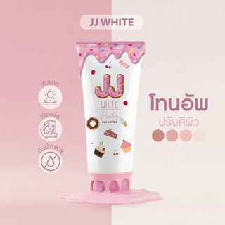 เจเจไวท์ 4 เฉดสี ทาแล้วขาวทันที ปรับสีผิว ขึ้นทันที 1-2 ระดับ กันน้ำกันเหงื่อ (รับ10หลอดเลือกสูตรด้วยจ้า)