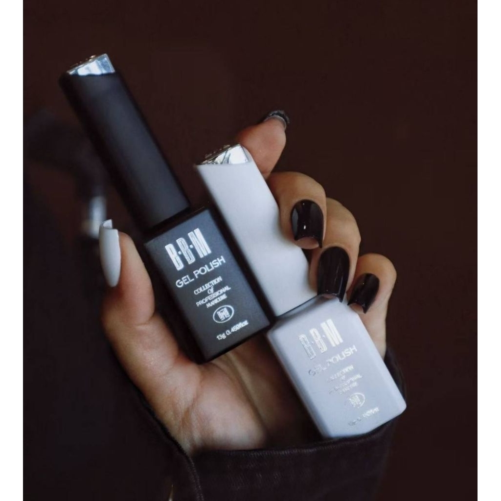 แยกขาย สีเล็บเจล หลายตัวเลือก สีขาวWhite●สีดำBlack BBM●PITCHA พร้อมส่ง