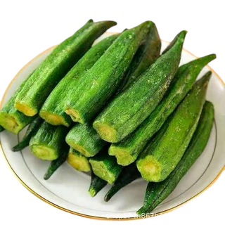 กระเจี๊ยบ อบกรอบ Crispy Okra ผลิตสดใหม่ กรอบ อร่อย มีประโยชน์ เพื่อสุขภาพ