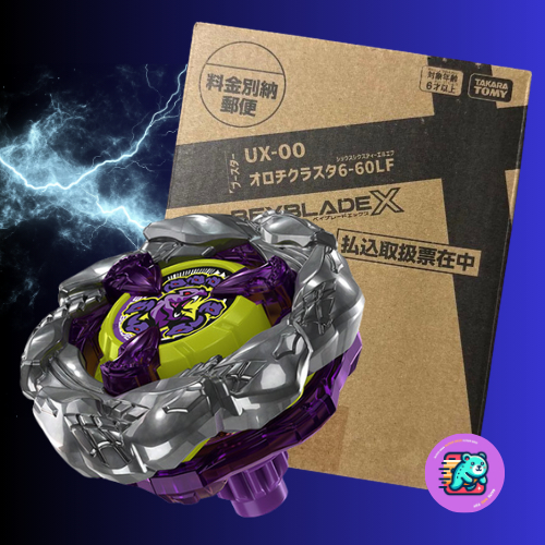 【พร้อมส่ง】*ลิขสิทธิ์แท้* LOT JP / BEYBLADE X UX-00 Orochi Cluster 6-60LF