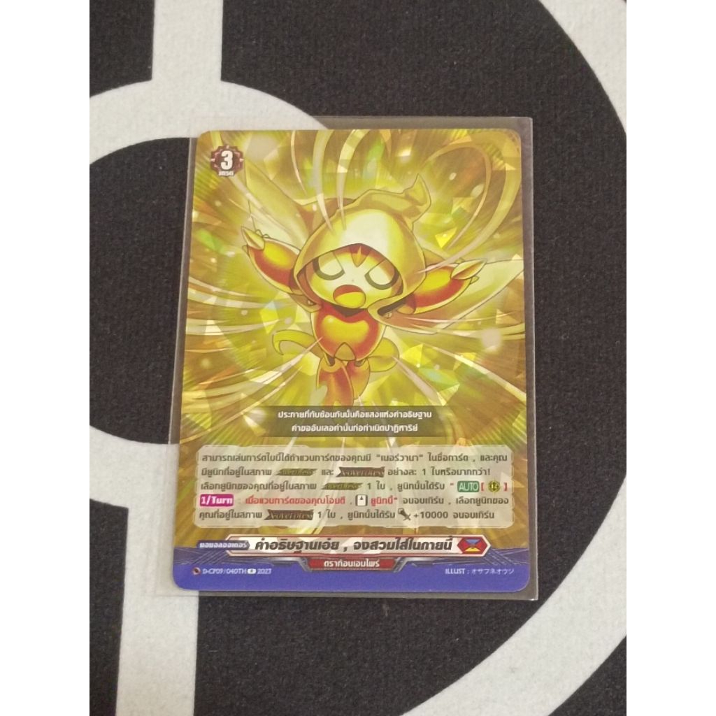 ออเดอร์ CP09 D-CP09/040TH คำอธิษฐาน จงสวมใส่ในกายนี้