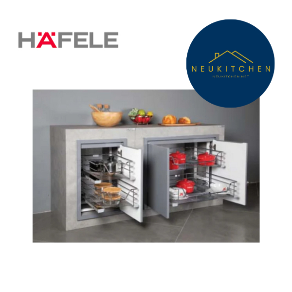 HAFELE ชุดตะแกรงดึง ที่คว่ำจานครัวปูน หน้าบานเปิดเดี่ยว หน้าบานคู่ พร้อมตะแกรง คว่ำจาน