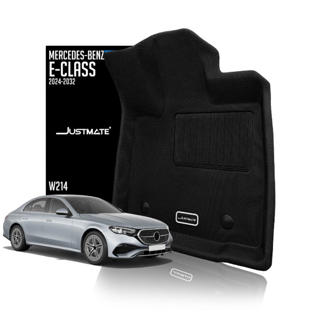 [JUSTMATE] MERCEDES-BENZ พรมปูพื้นรถยนต์ E-CLASS W214 2024 - 2032 E220d/E350e