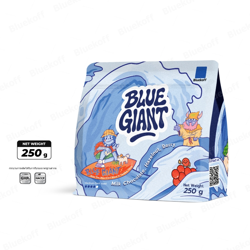 เมล็ดกาแฟสด Blue Giant