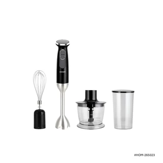 HOMEMATE ชุดเครื่องปั่นมือถือ 1200 วัตต์ สแตนเลส/ดำ รุ่น HOM-265023