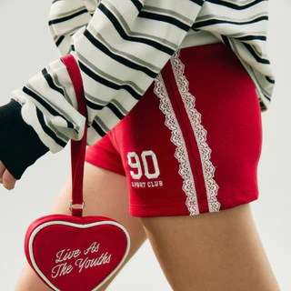 Nineties Design : Sport Club Short Pants กางเกงขาสั้นเอวต่ำ รุ่น Soud